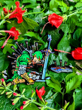 V2 Pierced Knight Enamel PIn