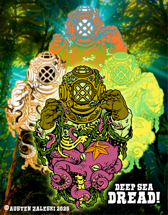 Deep Sea Dread! Enamel Pin Pre-Order!