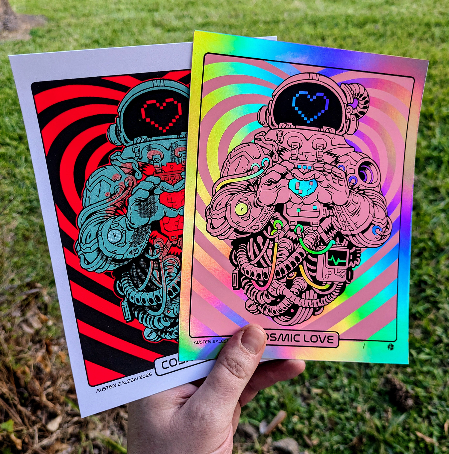 Cosmic Love Medium Screen Prints – Austens Stop-n-Shop