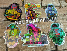Throwback Sticker Packs! (plain and holographic)