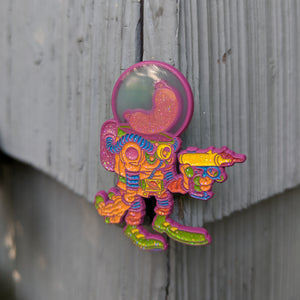 Wurstronaut Enamel Pin