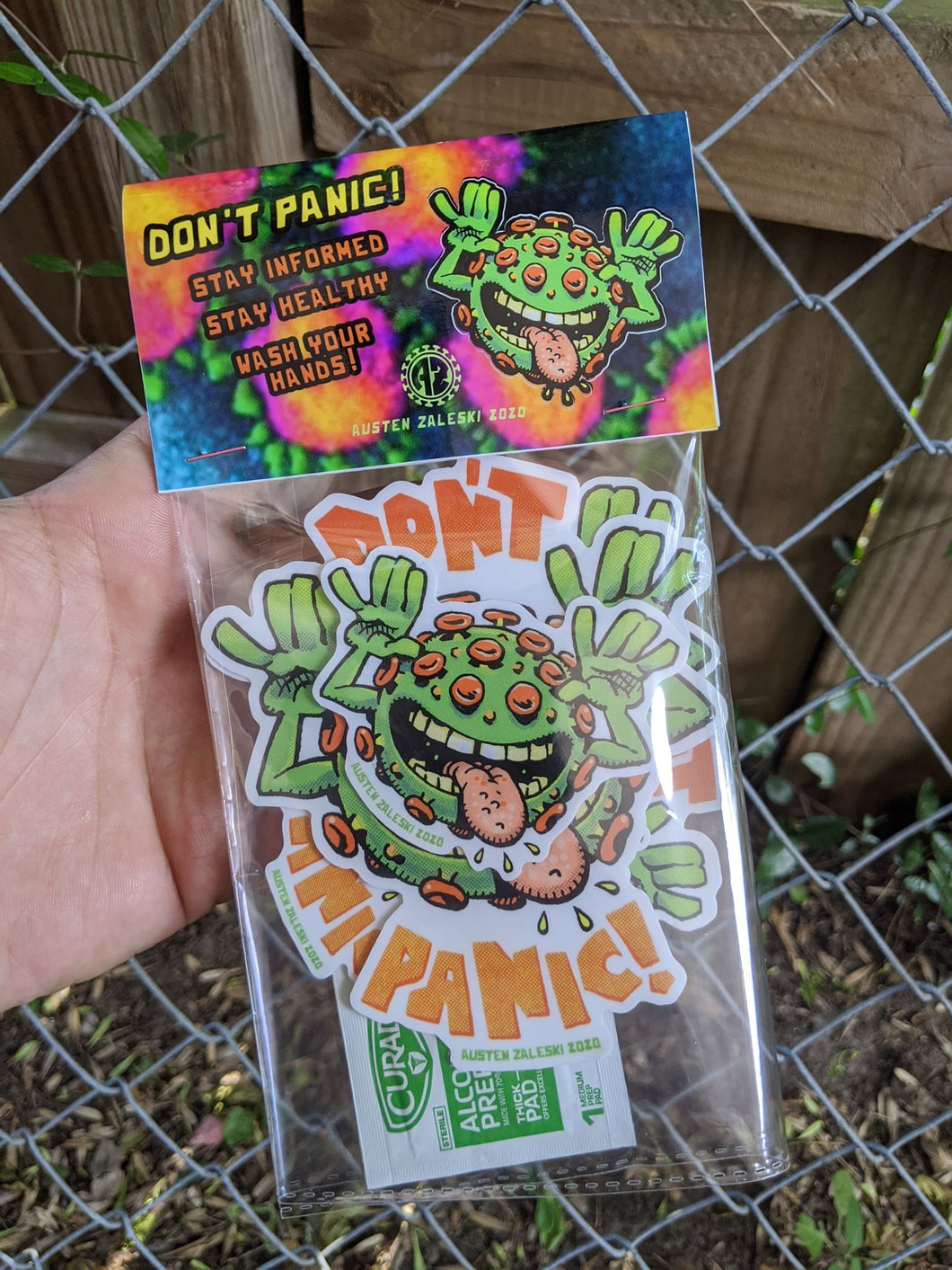 Don't Panic! sticker pack